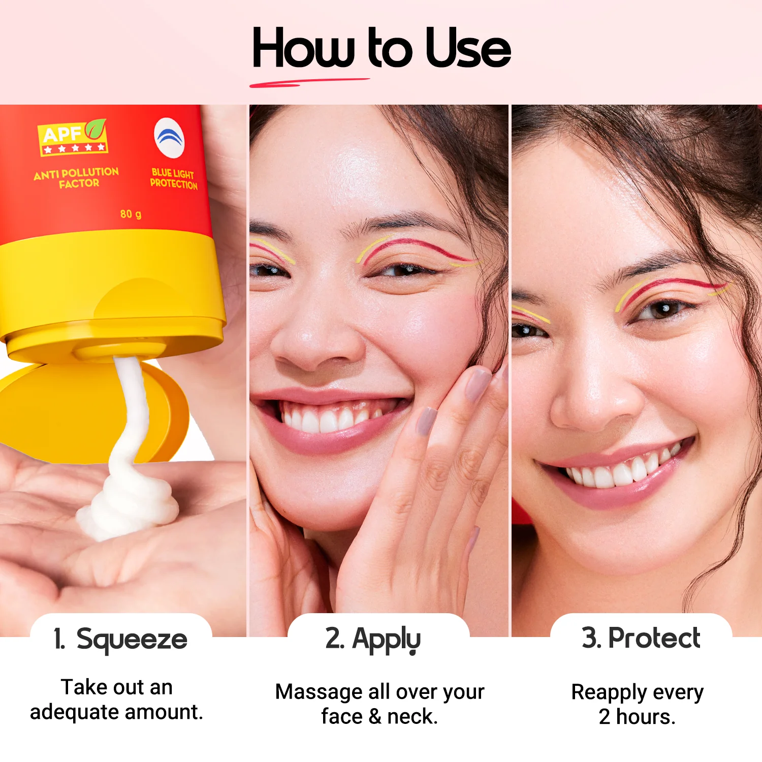 Detan+ Dewy Sunscreen In-Vivo Tested SPF 50+ PA++++ with Cherry Tomato & HA - 80 g (Pack of 2) - Image 11