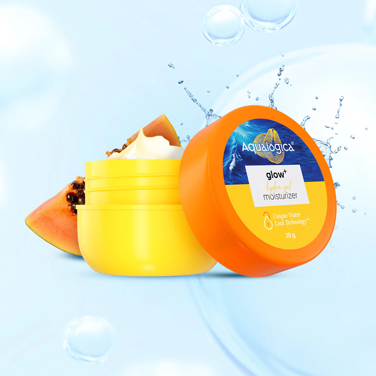 FREEBIE - Glow+ Hydra Gel Moisturizer with Vitamin C & Papaya - 20 g