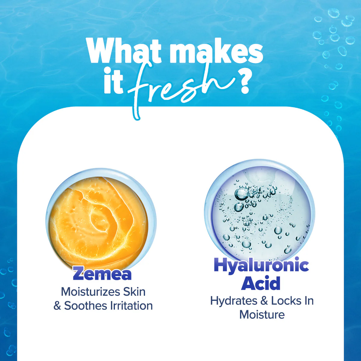 Refresh+ Perfume Body Mist - Ocean Breeze with Zemea & Hyaluronic Acid- 150 ml (Pack of 2) - Image 2
